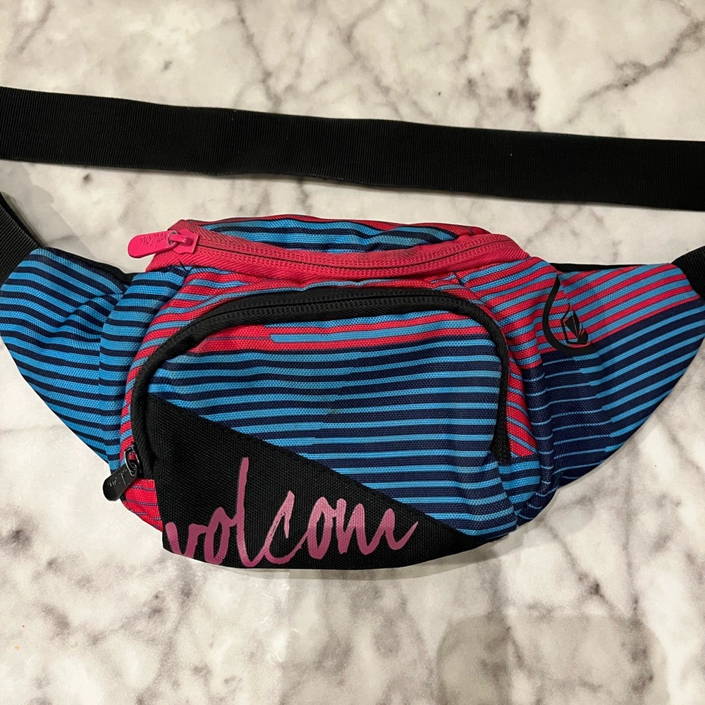 Volcom Vibrant Striped Waist Bag
